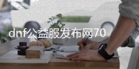 dnf公益服发布网70级（快速升级攻略分享）